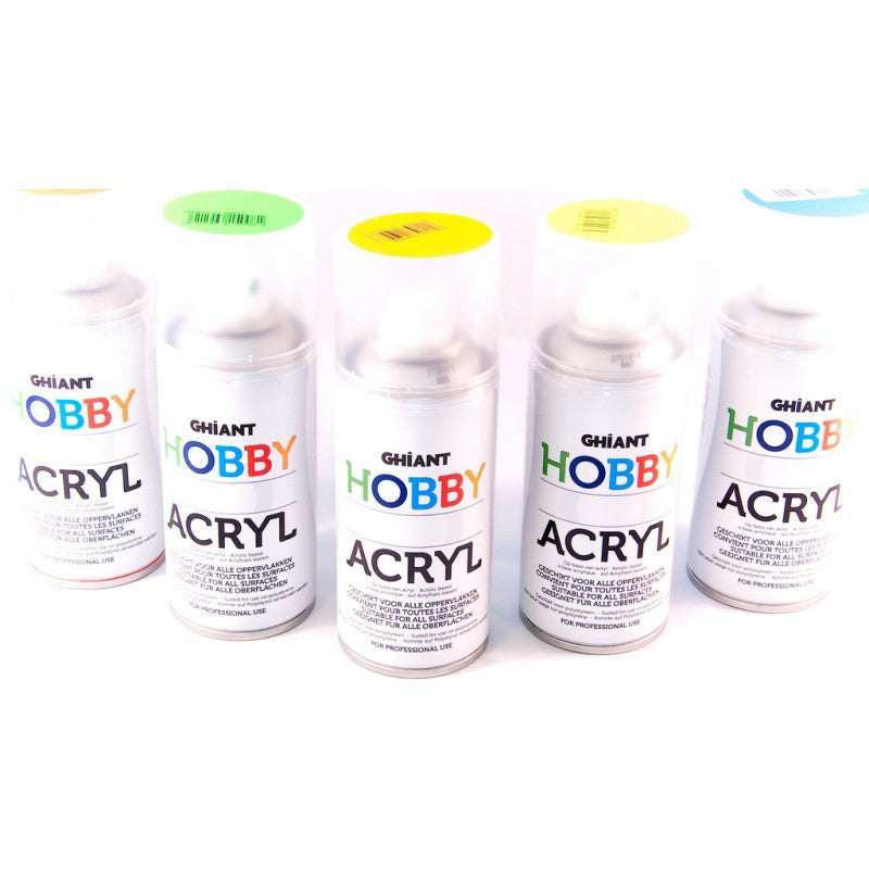 Akrylová farba v spreji HOBBY-150ml | rôzne farby — obrázok 3