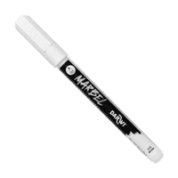 Akrylová fixa DARWI Marbel 0,7 mm – Biela