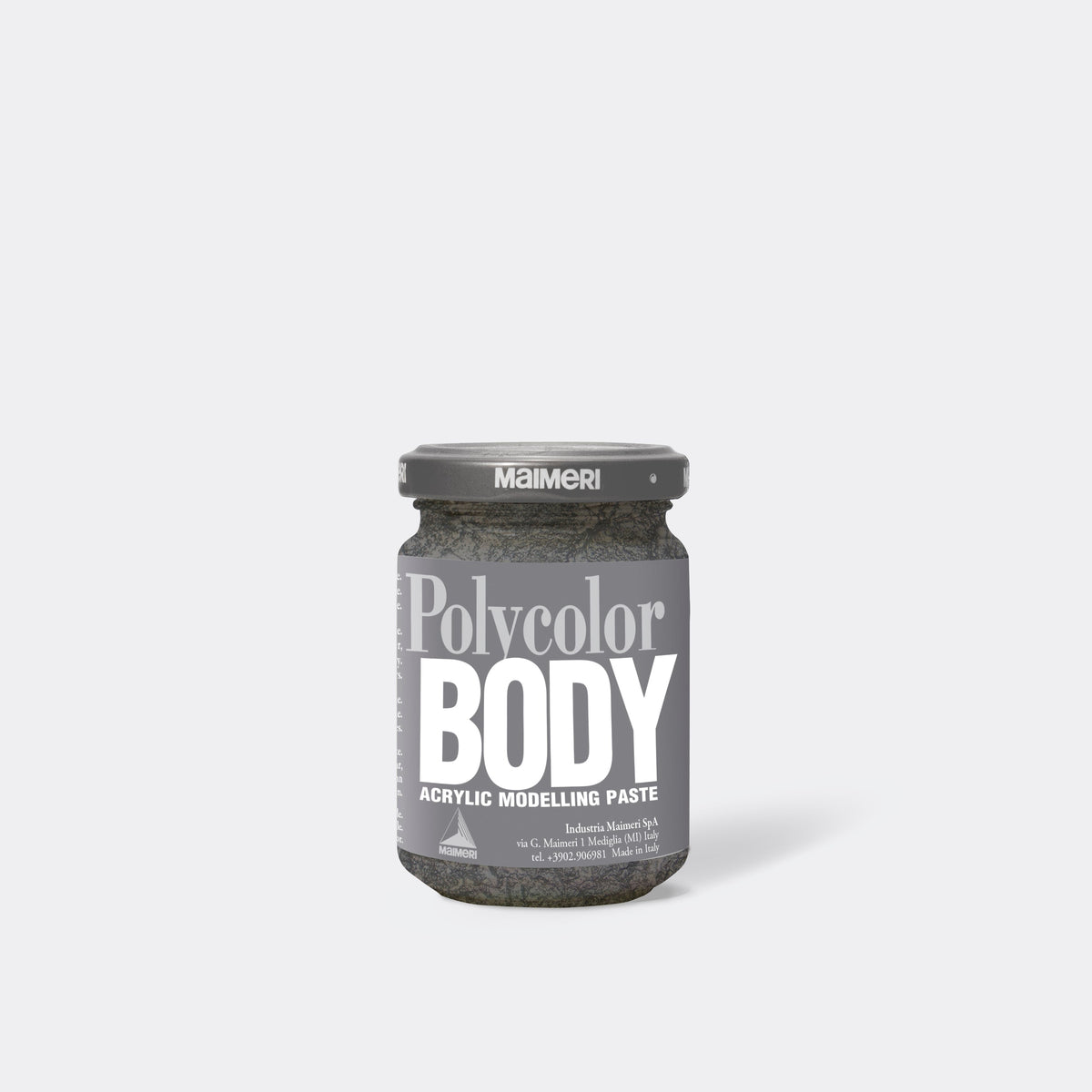 Akrylová modelovacia pasta MAIMERI Body 140 ml – strieborná