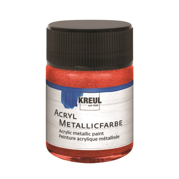 Akrylové farby KREUL METALLIC 50 ml | rôzne farby — obrázok 4