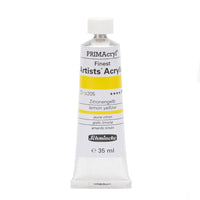 Akrylové farby Schmincke PRIMAcryl Professional 35 ml – 205 Hansa žltá citrónová