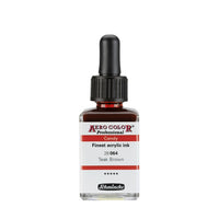 Akrylový atrament Schmincke AERO COLOR Professional Candy 28 ml – 064 teak hnedá