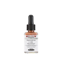 Akrylový atrament Schmincke AERO COLOR Professional Effect 28 ml – 916 AERO METALLIC brilantná bronzová