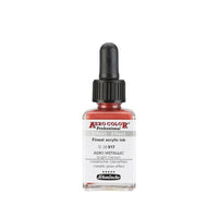 Akrylový atrament Schmincke AERO COLOR Professional Effect 28 ml – 917 AERO METALLIC svetlá gaštanová
