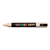 Akrylový popisovač Posca PC-5M, 1,8 – 2,5 mm, béžová (45)
