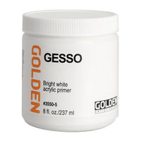 Akrylový šeps GOLDEN Gesso biely základný náter
