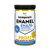 Akrylový smalt  KOMPOZIT PROFI Gloss  0.3 l – Žltá