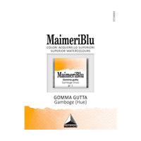 Akvarelová farba Maimeri Blu – polpanvička 1,5 ml – Guma guta odtieň