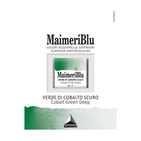 Akvarelová farba Maimeri Blu – polpanvička 1,5 ml – Kobaltová zelená tmavá
