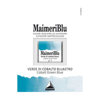 Akvarelová farba Maimeri Blu – polpanvička 1,5 ml – Kobaltová zeleno-modrá