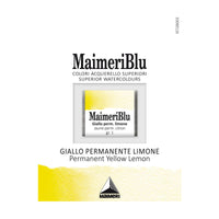 Akvarelová farba Maimeri Blu – polpanvička 1,5 ml – Permanentná žltá citrónová