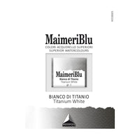 Akvarelová farba Maimeri Blu – polpanvička 1,5 ml – Titánová biela