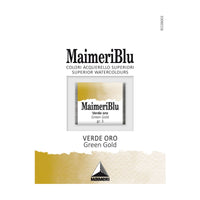 Akvarelová farba Maimeri Blu – polpanvička 1,5 ml – Zelené zlato