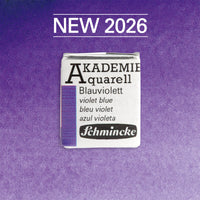 Akvarelová farba Schmincke AKADEMIE 1/2 panvička - Golden pink – 441 Modrofialová
