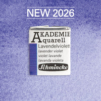 Akvarelová farba Schmincke AKADEMIE 1/2 panvička - Golden pink – 449 Levanduľová fialová