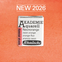 Akvarelová farba Schmincke AKADEMIE 1/2 panvička - Golden pink – 951 Neónová oranžová