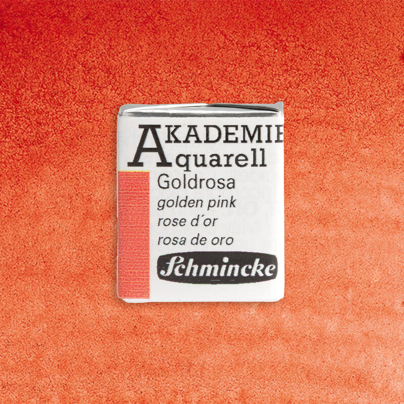 Akvarelová farba Schmincke AKADEMIE 1/2 panvička - Golden pink