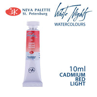 Akvarelová farba White Nights 10 ml | rôzne odtiene - Kadmínová červená svetlá