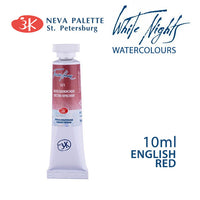 Akvarelová farba White Nights 10 ml | rôzne odtiene - Anglická červená