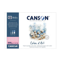 Akvarelový blok CANSON Coton d'Art HP 300 g/m² 36 x 51 cm - 20 listov