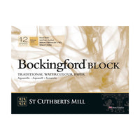 Akvarelový blok CANSON St Cuthberts Bockingford Rough 300 g/m² 31 – 41 cm - 12 listov