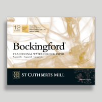 Akvarelový blok CANSON St Cuthberts Bockingford Rough 300 g/m² 31 – 41 cm - 12 listov