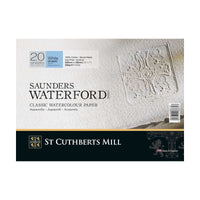 Akvarelový blok CANSON St Cuthberts Saunders Waterford CP biely 300 g/m² 20 listov – 26 – 51 cm