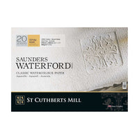 Akvarelový blok CANSON St Cuthberts Saunders Waterford Rough 300 g/m² 26 × 51 cm – 20 listov