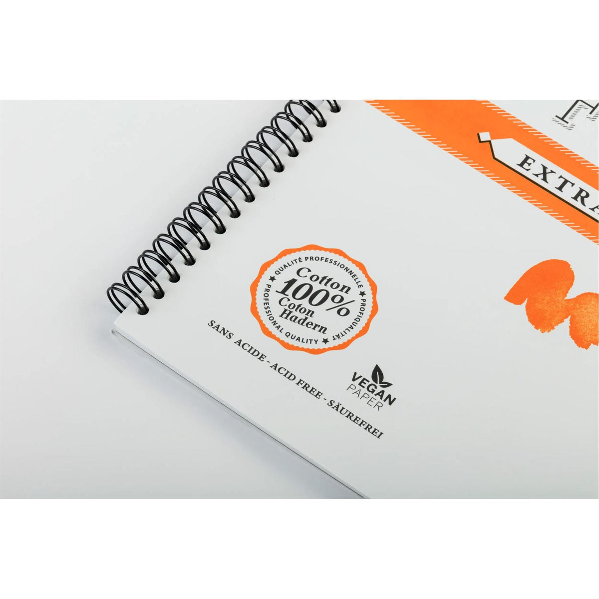 Akvarelový blok Clairefontaine Fontaine HP extra biely 300 g/m² 12 x 18 cm - 12 listov
