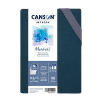 Akvarelový skicár CANSON Montval leporelo CP 300 g/m² A5 - 18 listov