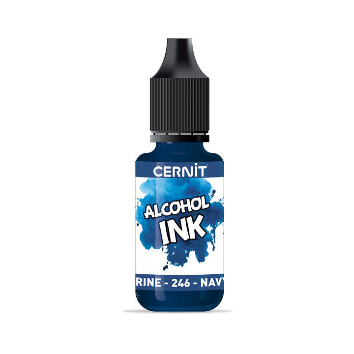 Alkoholový farebný atrament CERNIT 20 ml – 246 námornícka modrá