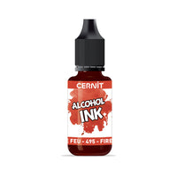 CERNIT Alkohol-Tinte 20 ml – 495 feuerrot