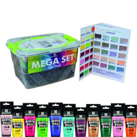 Sada akrylových farieb Kompozit ACRYL PRO BOX 73 x 75 ml