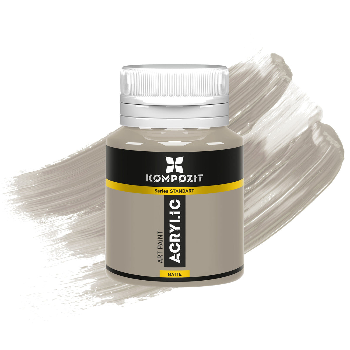Akrylová farba Kompozit STANDART 20 ml – 09 Teplá sivá
