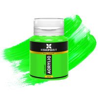 Akrylová farba STANDART Kompozit Fluorescent 20 ml – 112 Fluorescenčná zelená