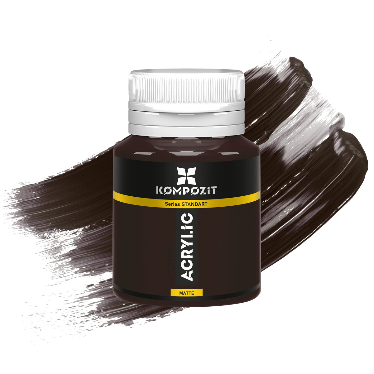 Akrylová farba Kompozit STANDART 20 ml – 84 Tmavohnedá