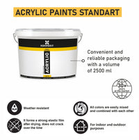 Akrylová farba STANDART Kompozit 2500 ml