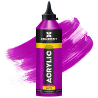 Akrylová farba Kompozit STANDART Fluorescent 500 ml – 115 Fluorescenčná fialová
