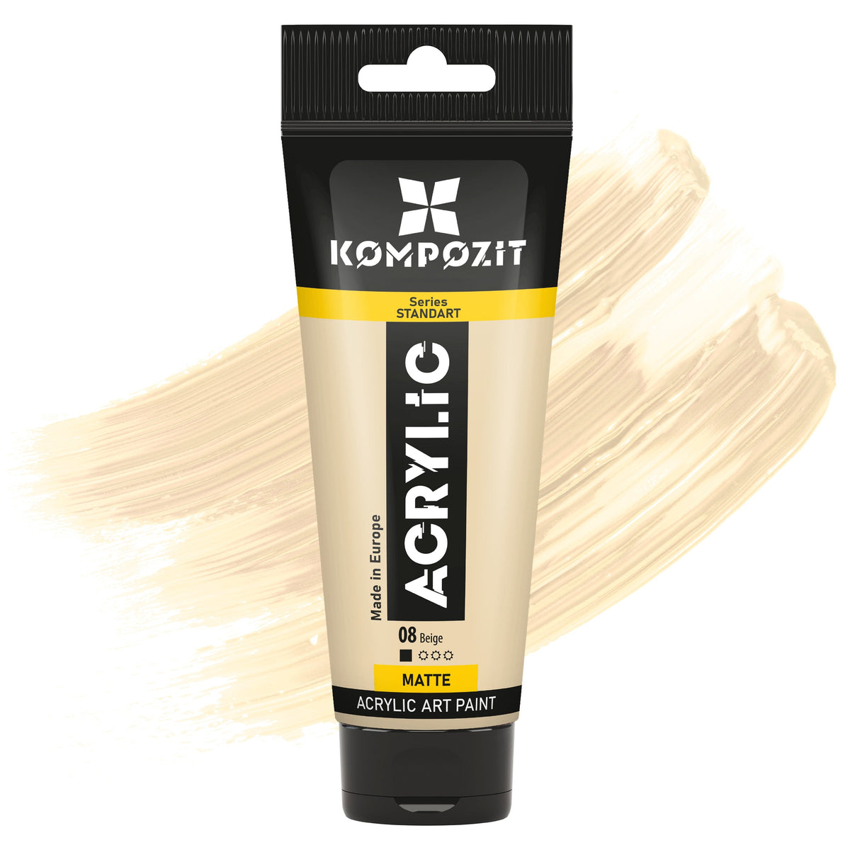 Akrylová farba STANDART Kompozit 75 ml – 08 Béžová
