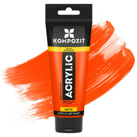 Akrylová farba Kompozit STANDART Fluorescent 75 ml – 113 Fluorescenčná oranžová