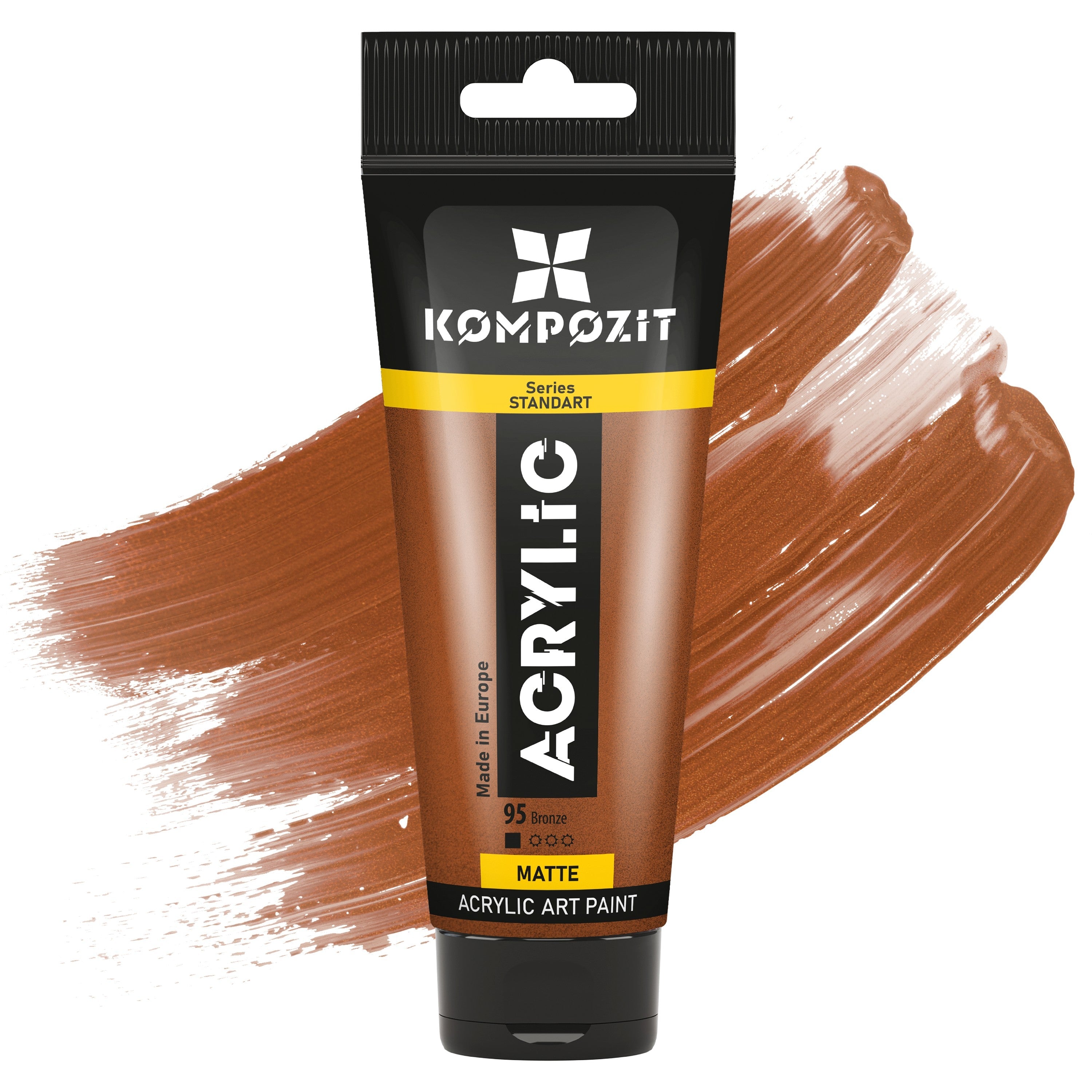 Akrylová farba STANDART Kompozit Metallic 75 ml – 95 Bronzová