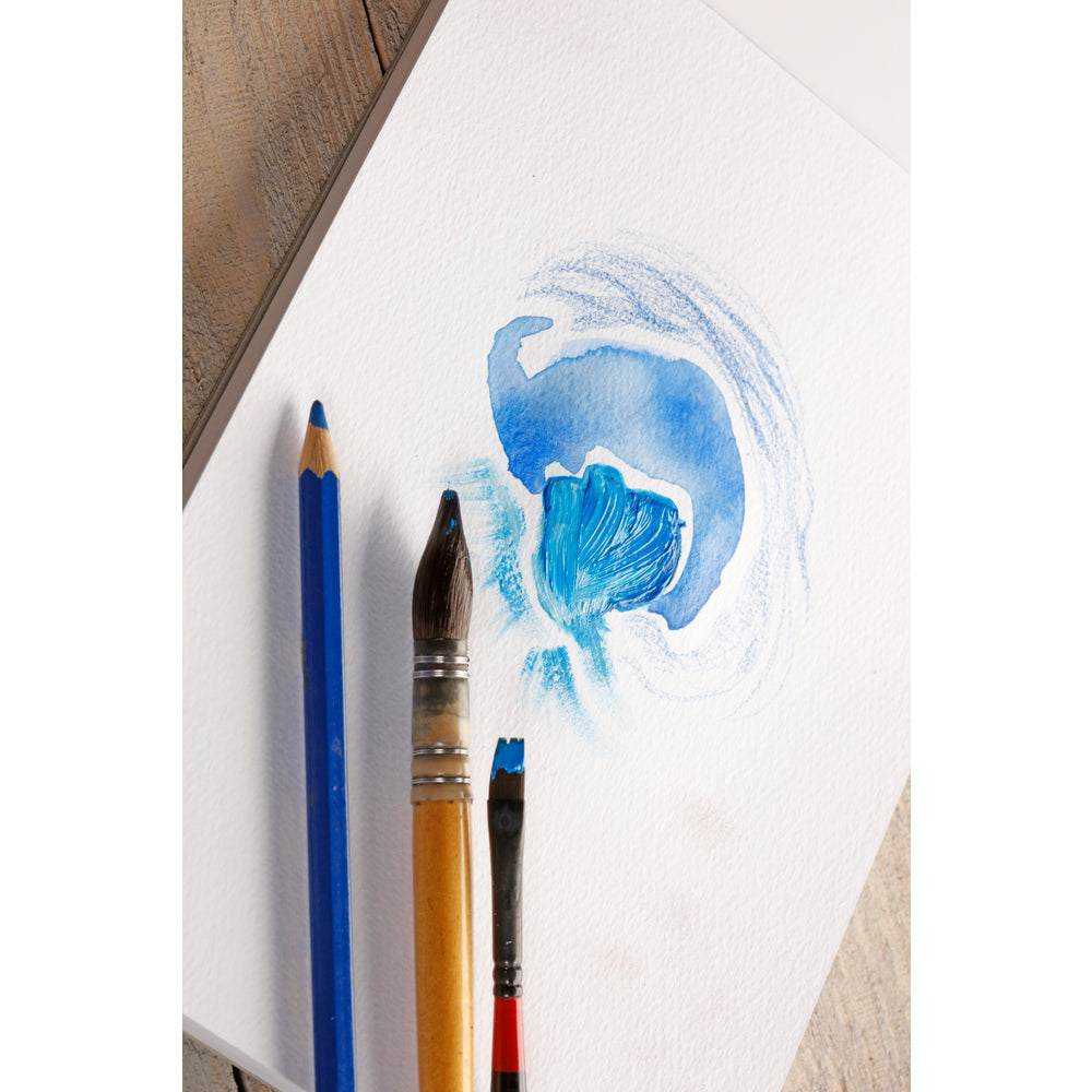 Blok na mix media Clairefontaine Paint'On a grain 250 g – 20 listov