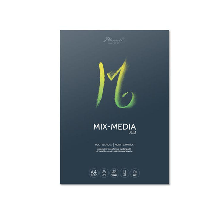 Blok papiera pre rôzne techniky – MIX-MEDIA pad | rôzne formáty — obrázok 1