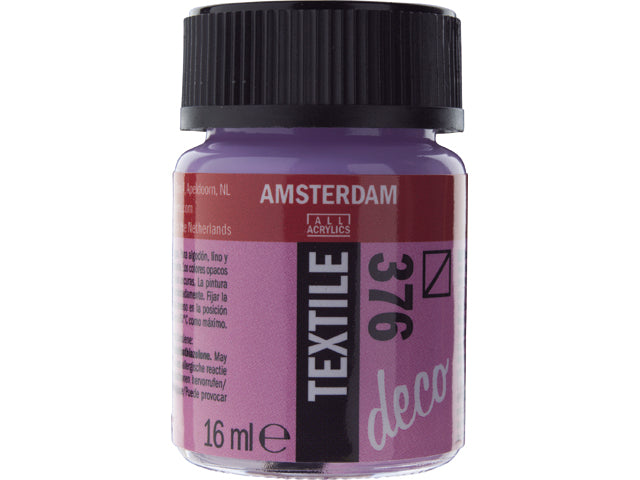 Farba na textil Amsterdam Textile Deco 16ml /40 – 388-jasná červená nepriesvitná