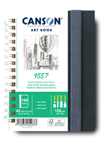 Skicár Canson Art Book 1557 v pevnej väzbe – A5, 120 g, 50 listov