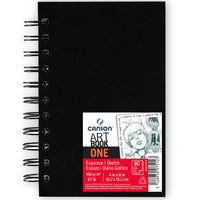 Canson Art Book One skicár 100 g/m², 80 listov, 10,2 x 15,2 cm so špirálovou väzbou