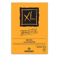 Kresliaci blok CANSON Bristol 180 g/m² A4 lepený - 50 listov