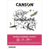 Canson Graduate Manga blok 200 g/m² 30 listov A3 lepený