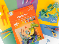 CANSON Kids farebný skicár 185 g/m² - 10 listov, 24 x 32 cm