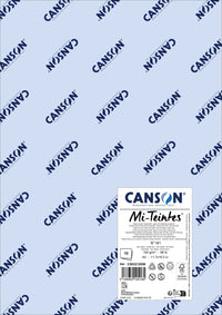 Papier na pastel Canson Mi-Teintes A3 160 g - 10 hárkov – Aljašská modrá 181
